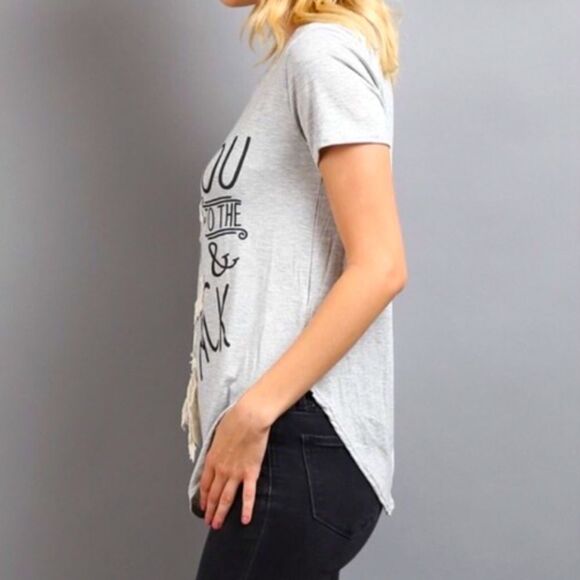 April Spirit Boho Graphic Tee-Size M - Picture 2 of 4